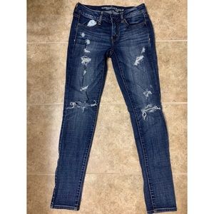 American Eagle Ripped Jeans/Jeggings